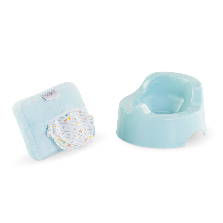 Corolle Accessories - Potty and Wipe for 12/14" Baby Doll