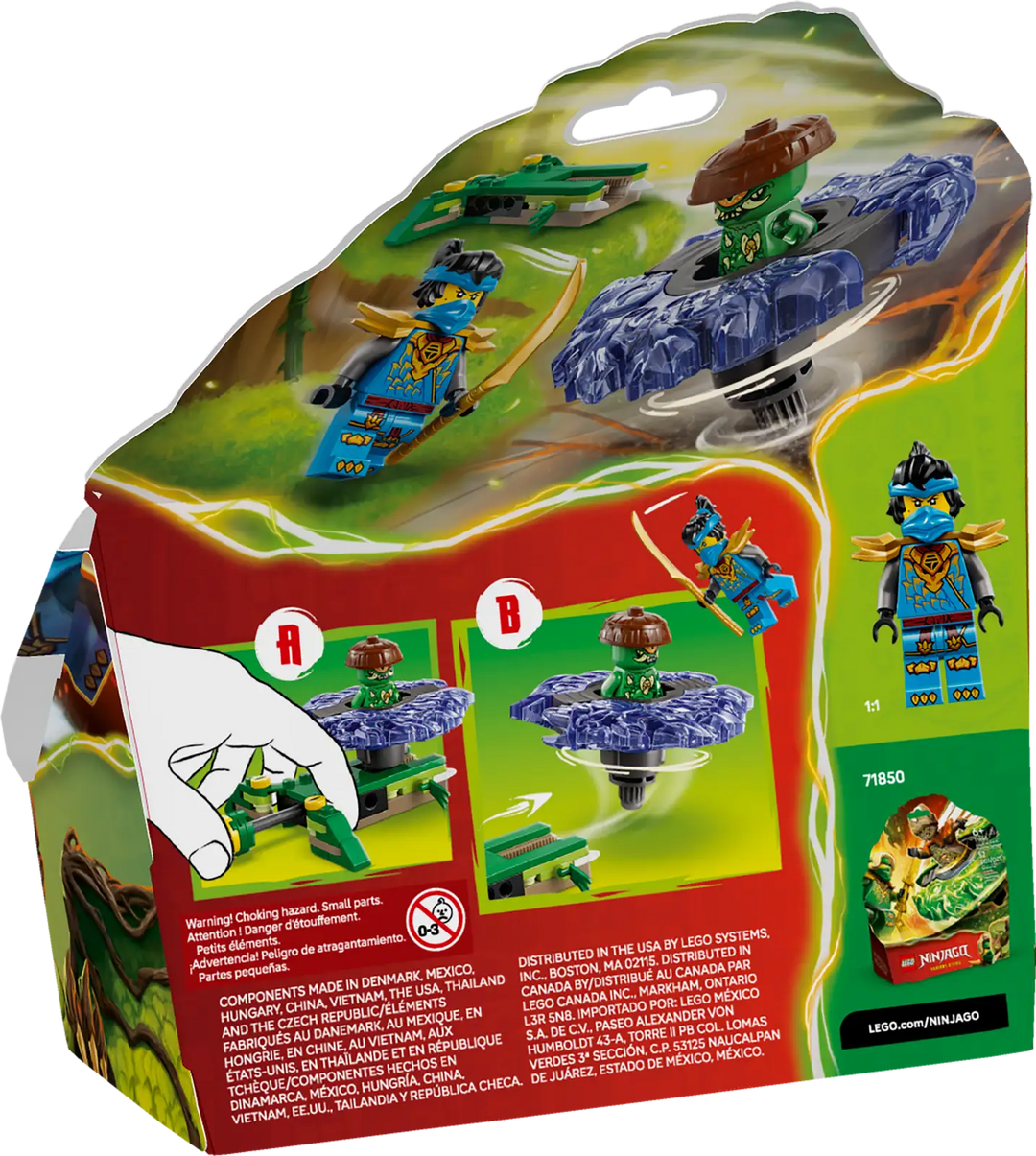 Lego® Ninjago® Nya vs. Mutation Monster Spinner