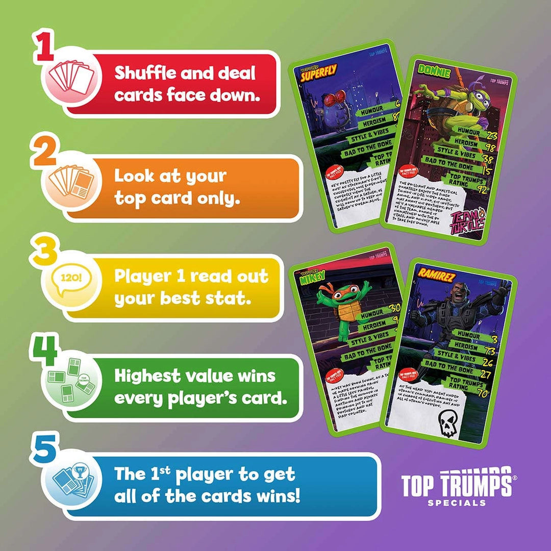 Top Trumps: Teenage Mutant Ninja Turtles