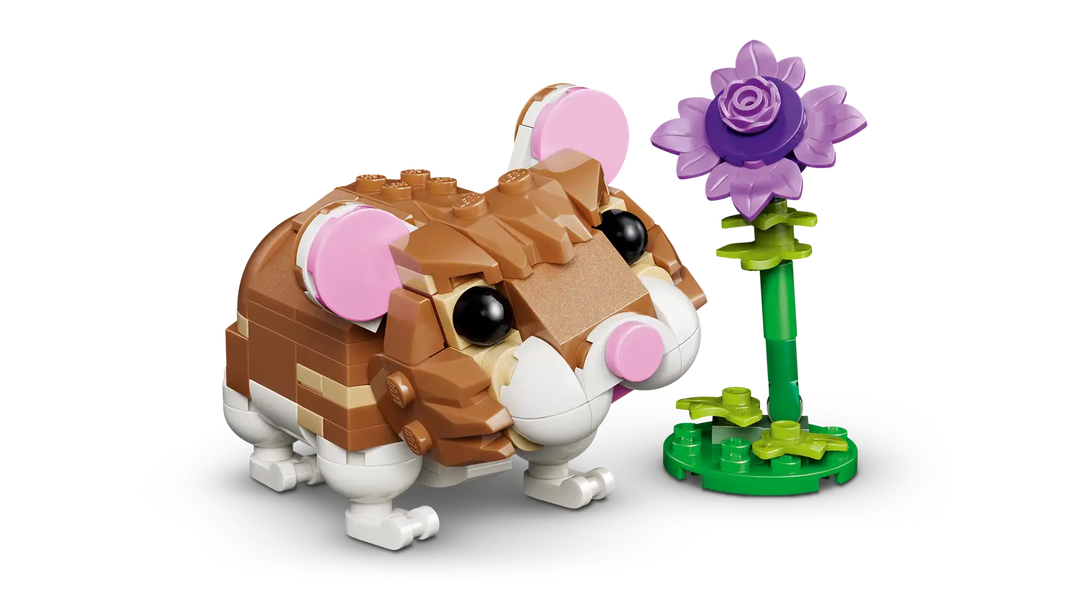 LEGO® Creator 3 in 1 Cute Hamster with a Flower