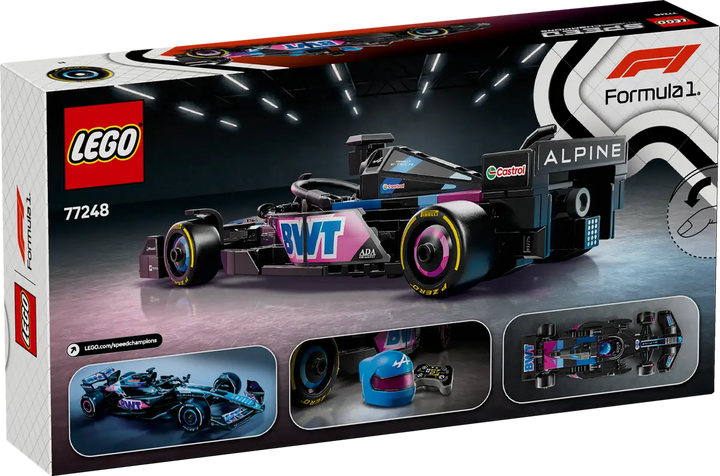 Lego® Speed Champions BWT Alpine F1® Team A524 Race Car