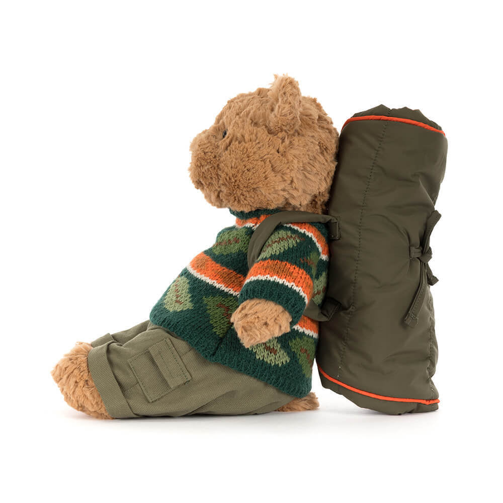 Jellycat Bartholomew Bear Hiking Outfit - LIMIT OF ONE PER CUSTOMER