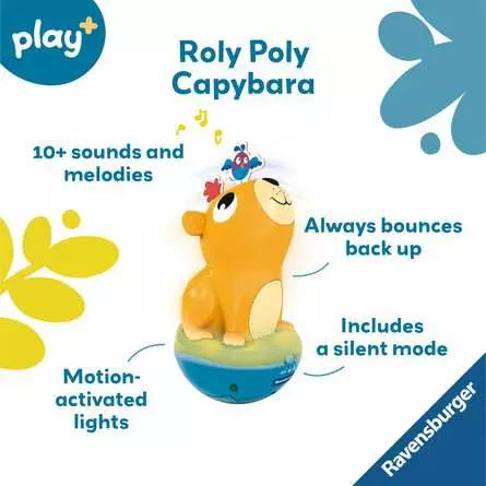 Ravensburger Push and Listen Roly Poly Capybara