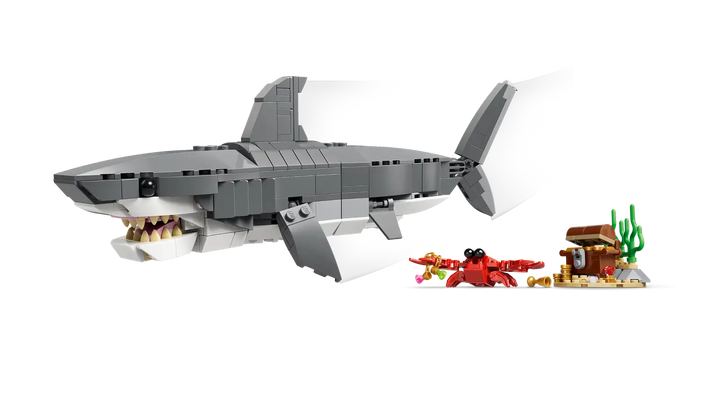 LEGO® Creator 3 in 1 Fierce Shark with a Treasure Chest