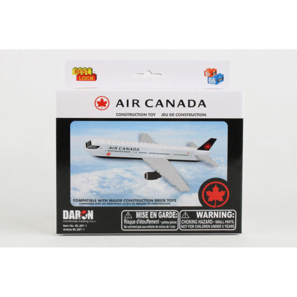 Air Canada Airplane Building Set