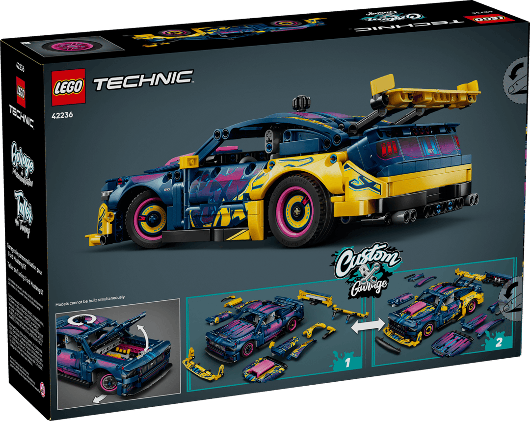 Lego® Technic™ Custom Garage Ford Mustang GT Car