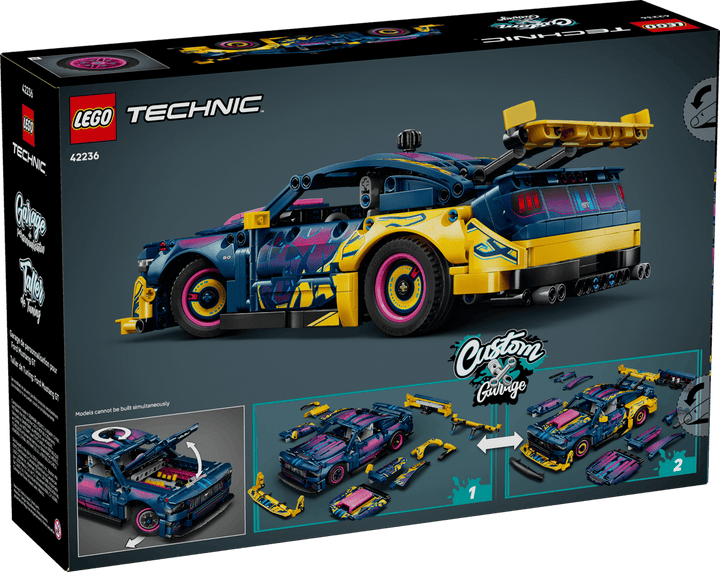 Lego® Technic™ Custom Garage Ford Mustang GT Car