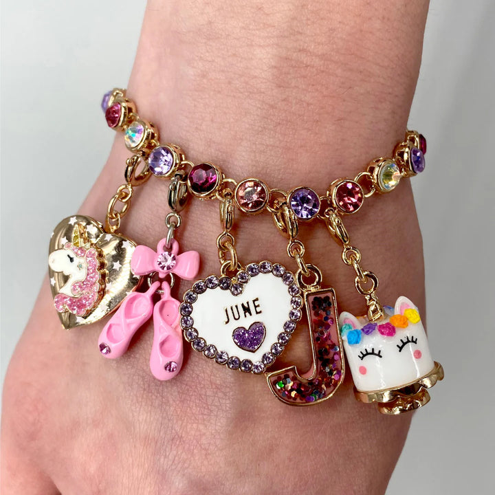 CHARM IT! Gold June Birthstone Charm