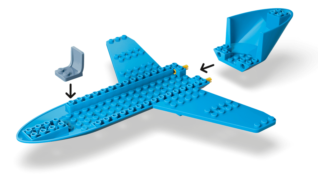 LEGO® City Passenger Jet
