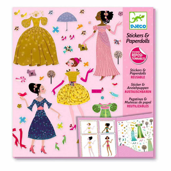 Djeco Paper Dolls: Dresses Through The Seasons
