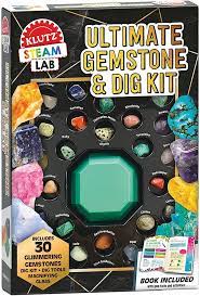 Klutz: STEAM Lab Ultimate Gemstone & Dig Kit