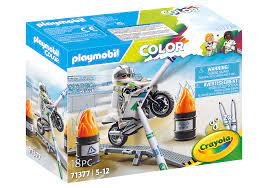 Playmobil Color: Motorbike