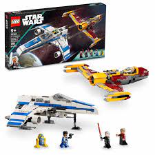 Lego Star Wars New Republic E-Wing vs. Shin Hati's Starfighter