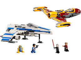 Lego Star Wars New Republic E-Wing vs. Shin Hati's Starfighter