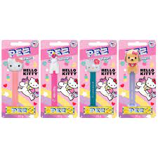 Hello Kitty PEZ Dispenser & Candy Assorted