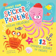 First Fun Sticker Painting-Ocean Creatures