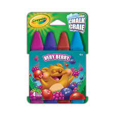 Crayola Washable Sidewalk Chalk 4 Pack