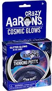 Crazy Aaron's Cosmic Glows Star Dust Thinking Putty