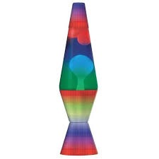 Rainbow LAVA Lamp 14.5"