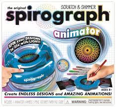 Spirograph Scratch & Shimmer Animator