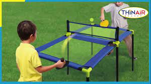 Trampoline Pong Table Tennis Set