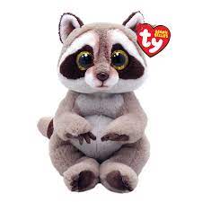 TY Beanie Bellies - Petey The Raccoon 8" Plush