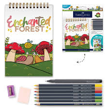 Faber-Castell Enchanted Forest Drawing Kit