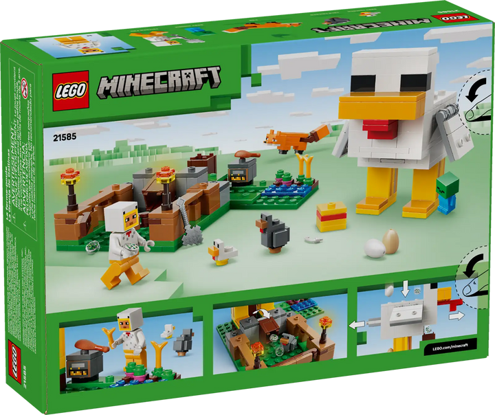 Lego® Minecraft® Chicken Farm