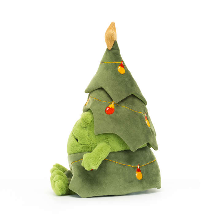 Jellycat Christmas Tree Ricky Rain Frog - LIMIT ONE PER CUSTOMER