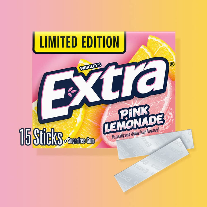 Extra Pink Lemonade Gum