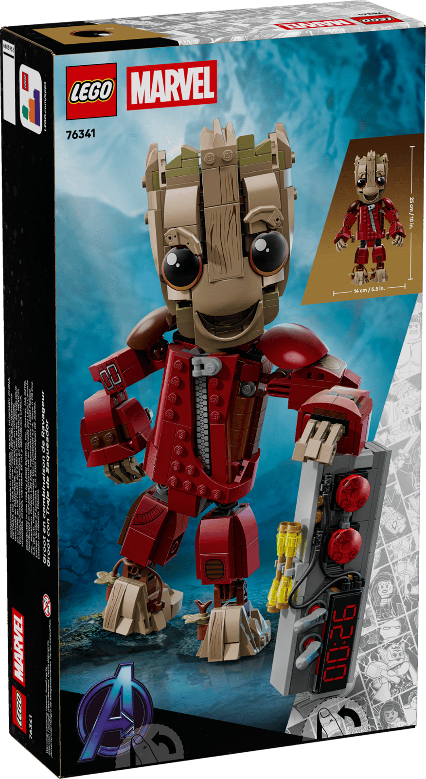 LEGO® Marvel™ Ravager Jumpsuit Groot
