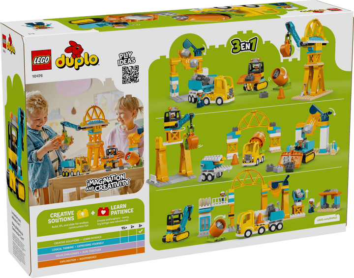 LEGO® Duplo® 3 in 1 Construction Site and Vehicles
