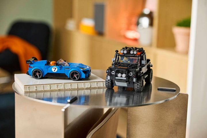 Lego® Speed Champions Jaguar Project 7 &amp; Land Rover Defender