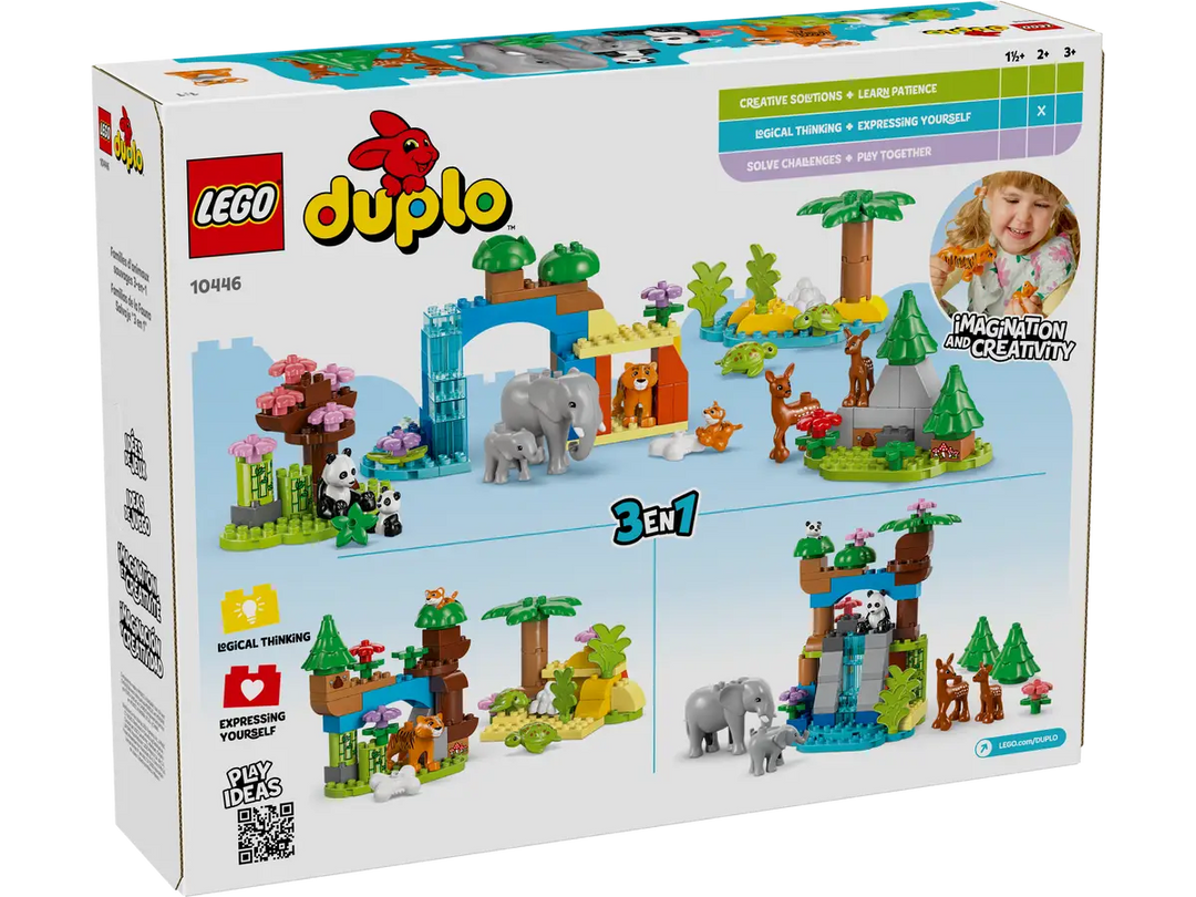 Lego® Duplo® 3in1 Wild Animal Families