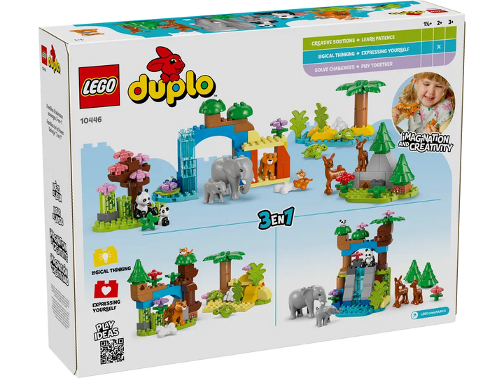 Lego® Duplo® 3in1 Wild Animal Families