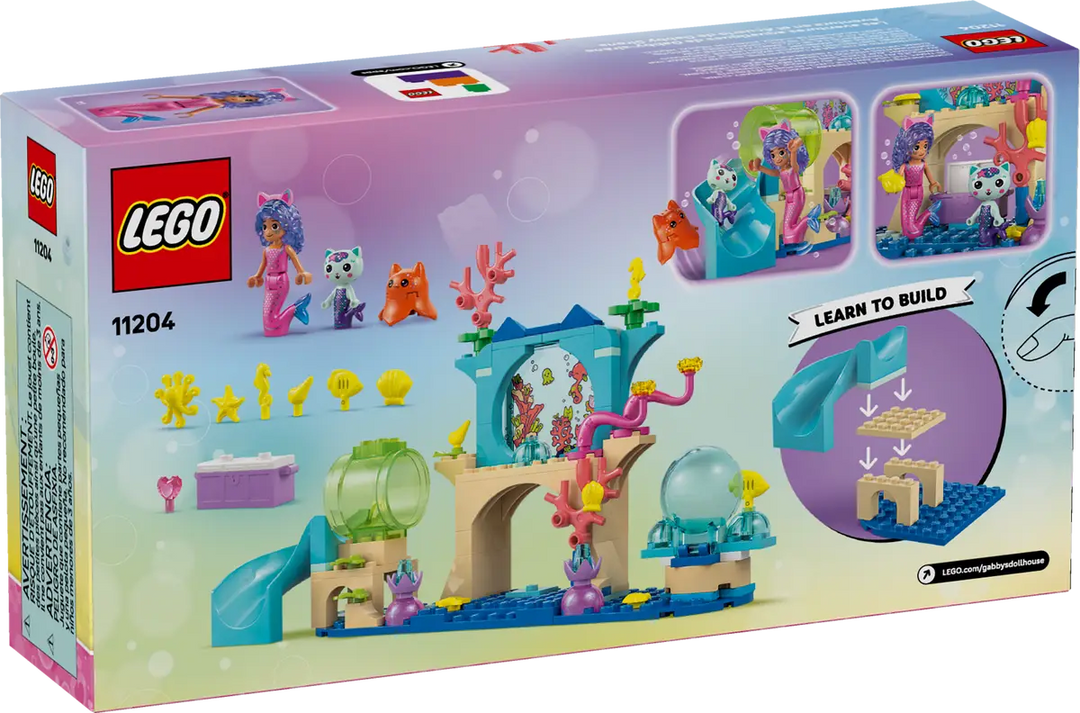 Lego® Gabby's Dollhouse - Mermaid Gabby's Aquarium Adventure