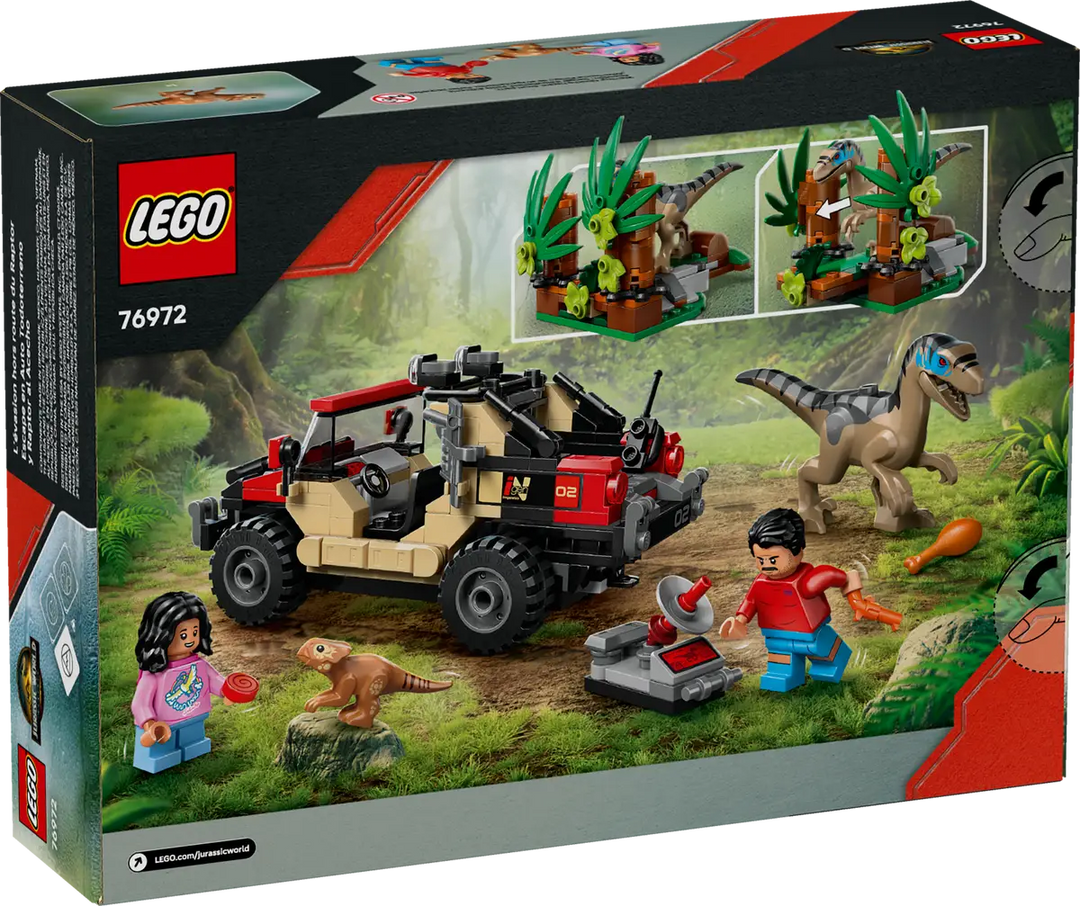 Lego Jurassic World Raptor Off-Road Escape