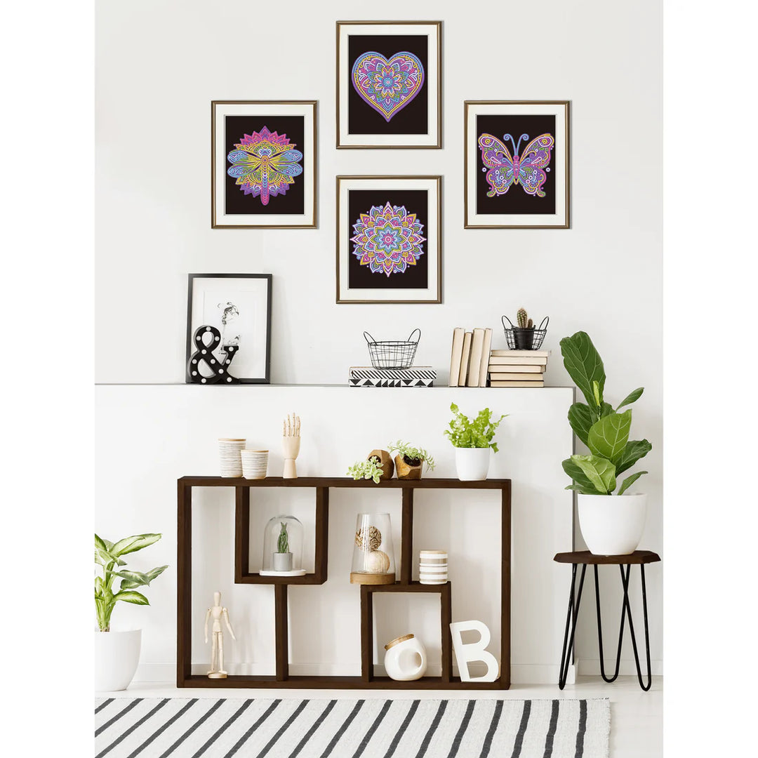 Dotzies Flock - Neon Mandalas