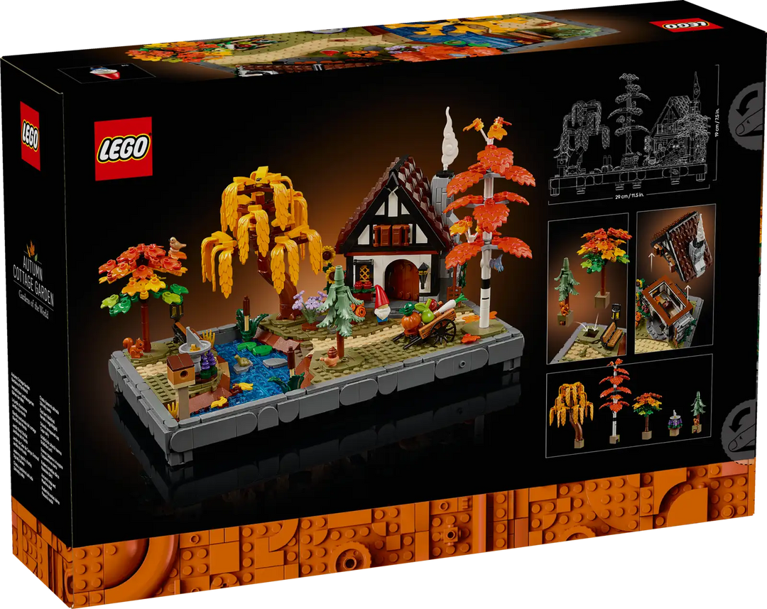 Lego® Icons Autumn Cottage Garden