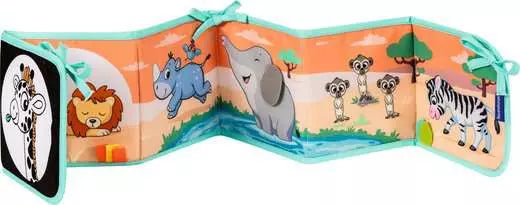 Ravensburger Tummy Time Book Wild Animals