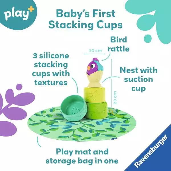 Ravensburger 3-in-1 Stacking Cups: Bird's Nest