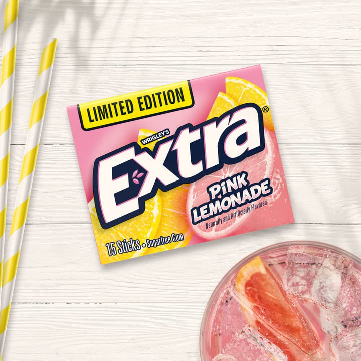 Extra Pink Lemonade Gum