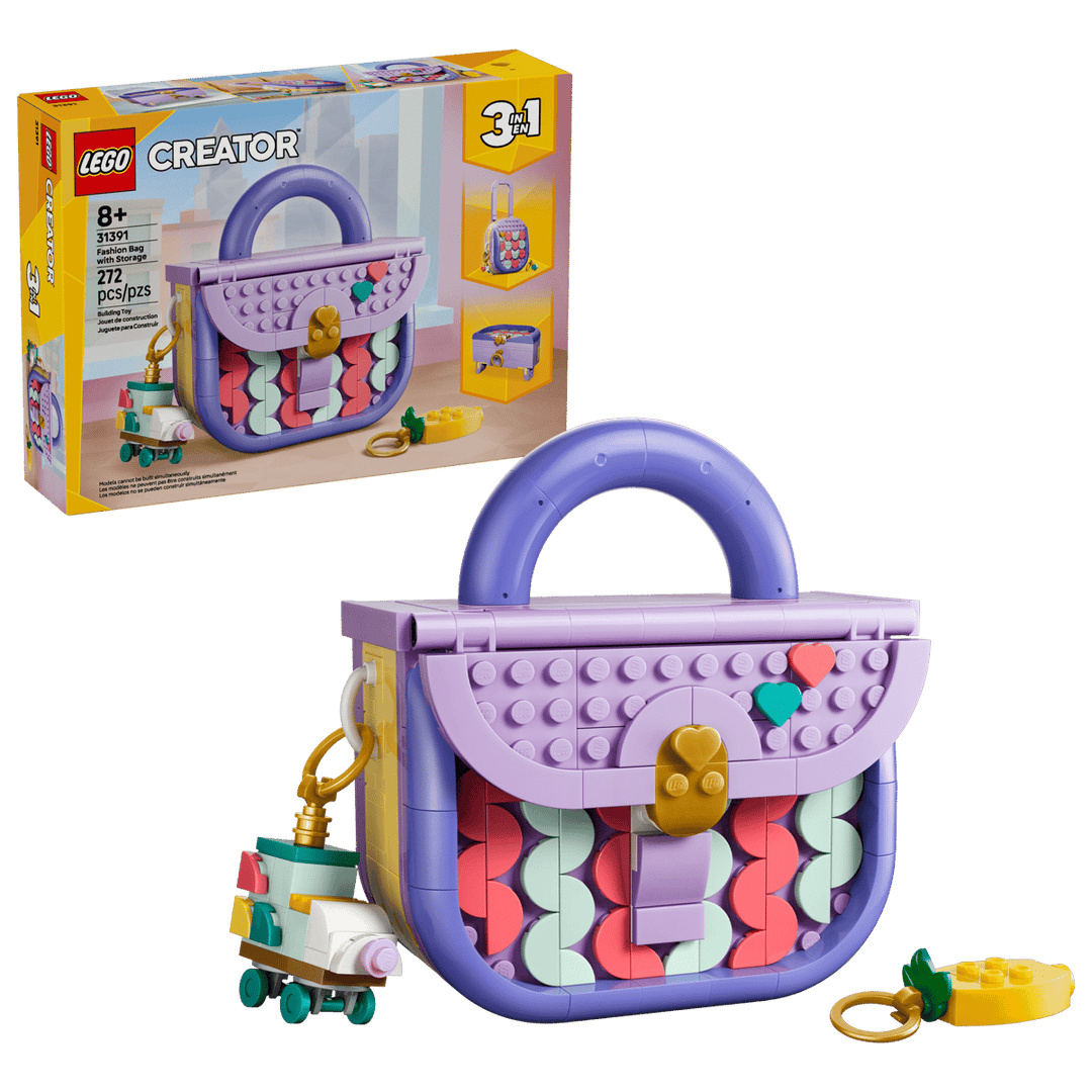 LEGO® Creator 3 in 1 Art Fashion Bag with Storage