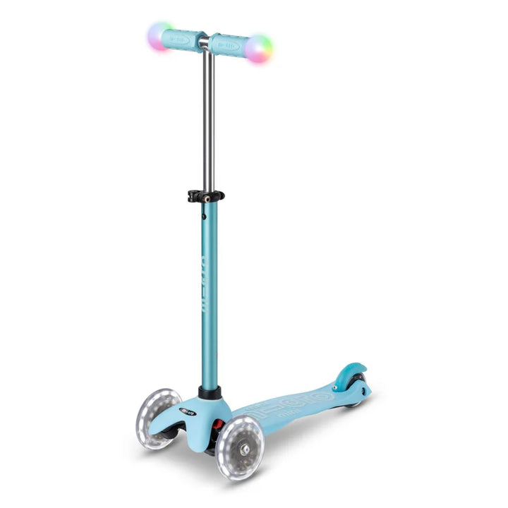 Sky Blue Micro Mini2Grow Deluxe Magic LED Scooter