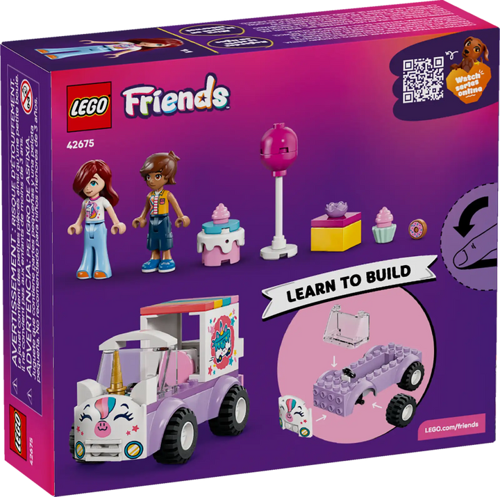 Lego® Friends Unicorn Cake Delivery Car
