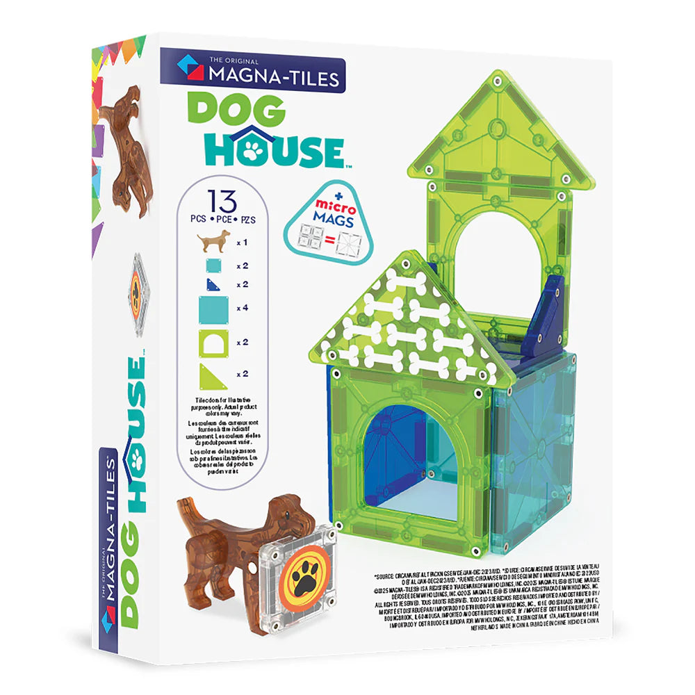 Magna-Tiles Dog House™ 13 Piece Set