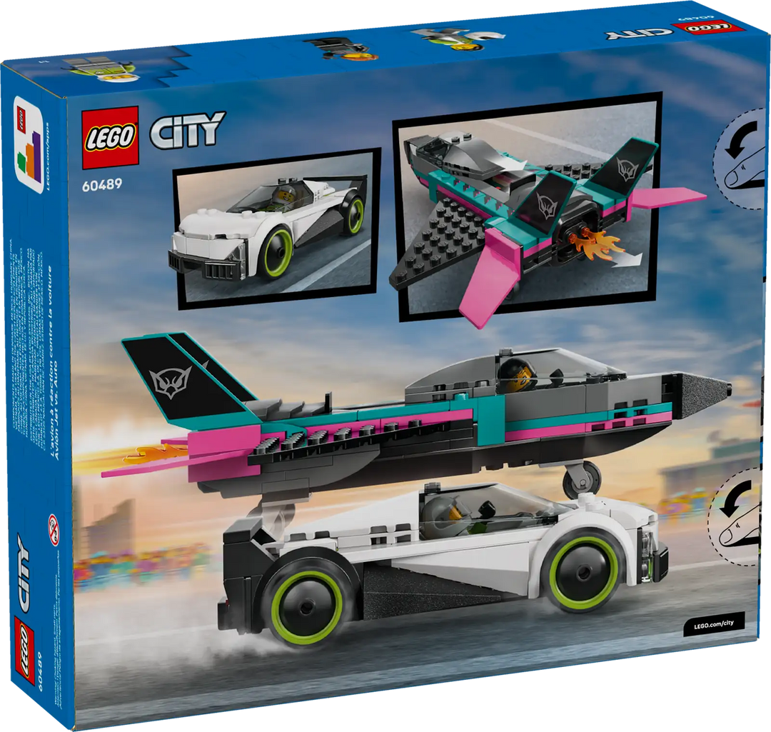 LEGO® City Jet vs. Car