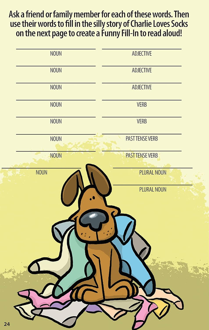 Super Funny Fill-Ins for Kids