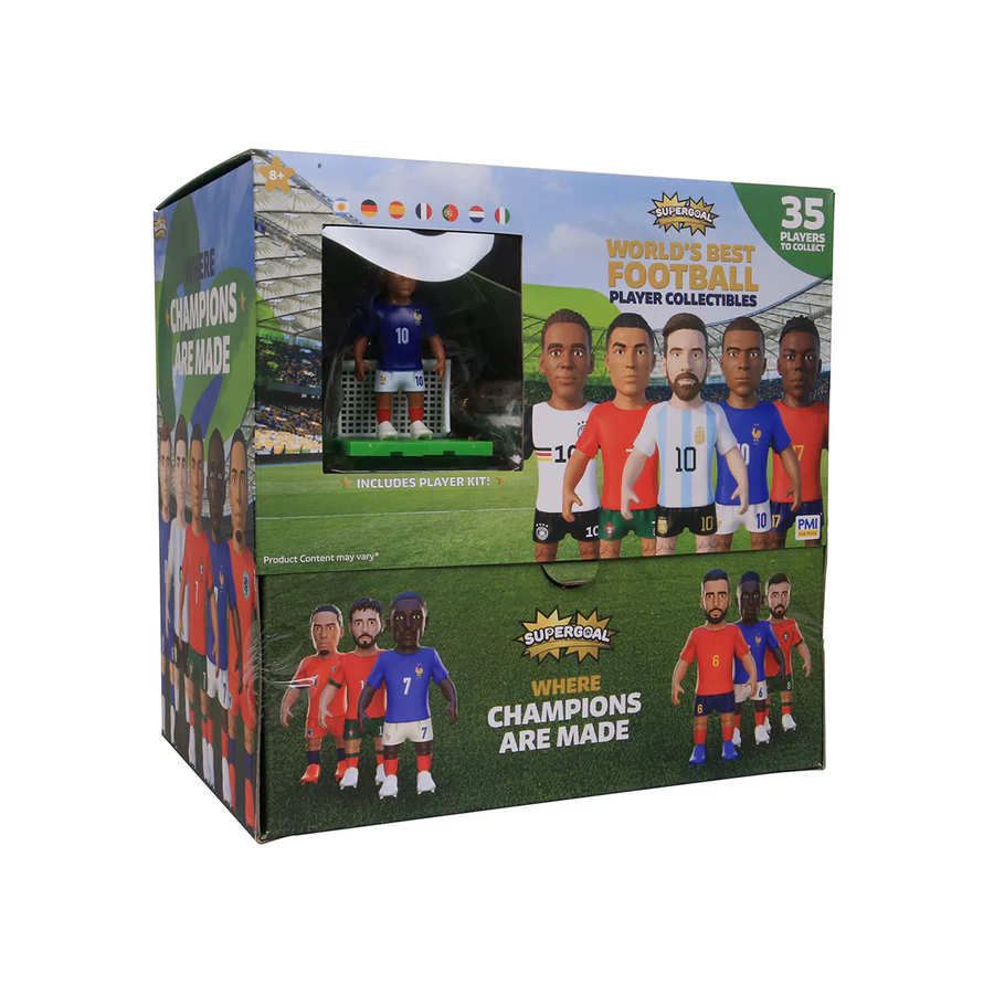 Blind Supergoal Shoe Capsule with Articulated Action Figure