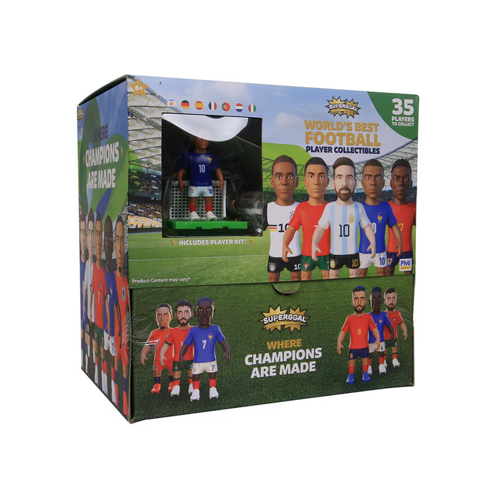 Blind Supergoal Shoe Capsule with Articulated Action Figure